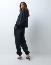 Load image into Gallery viewer, Co-ord DESIGN Regular raglan brushback black