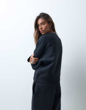 Load image into Gallery viewer, Co-ord DESIGN Regular raglan brushback black