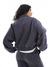 Load image into Gallery viewer, Co-cord sweatshirt washed grey