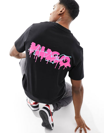 HUGO RED Dindion t-shirt black