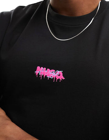 HUGO RED Dindion t-shirt black
