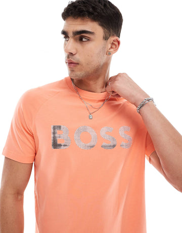 BOSS Green Teebro t-shirt orange