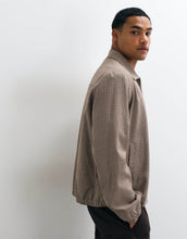 Load image into Gallery viewer, ARKET coach jacket brown houndstooth check