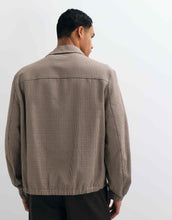 Load image into Gallery viewer, ARKET coach jacket brown houndstooth check