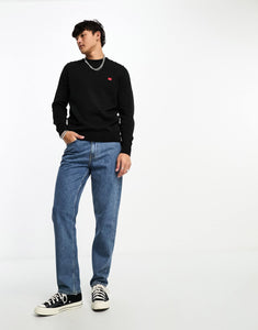 HUGO San Cassius knitted jumper black