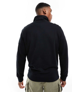 BOSS Orange zetrust half zip sweatshirt black