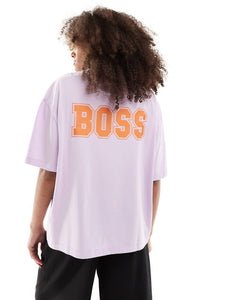 BOSS boyfriend T-Shirt pink