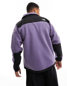 The North Face Denali Polartec jacket purple black