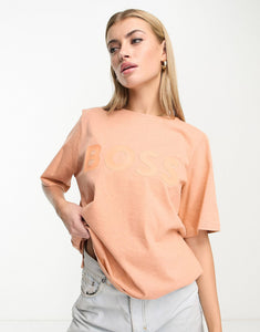 BOSS Orange Etey t-shirt pastel orange