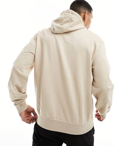 HUGO Dapo relaxed fit hoodie beige