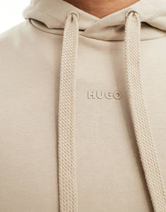 HUGO Dapo relaxed fit hoodie beige