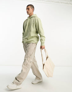 Weekday standard hoodie dusty green