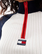 Load image into Gallery viewer, Tommy Jeans rib colorblock mini dress multi