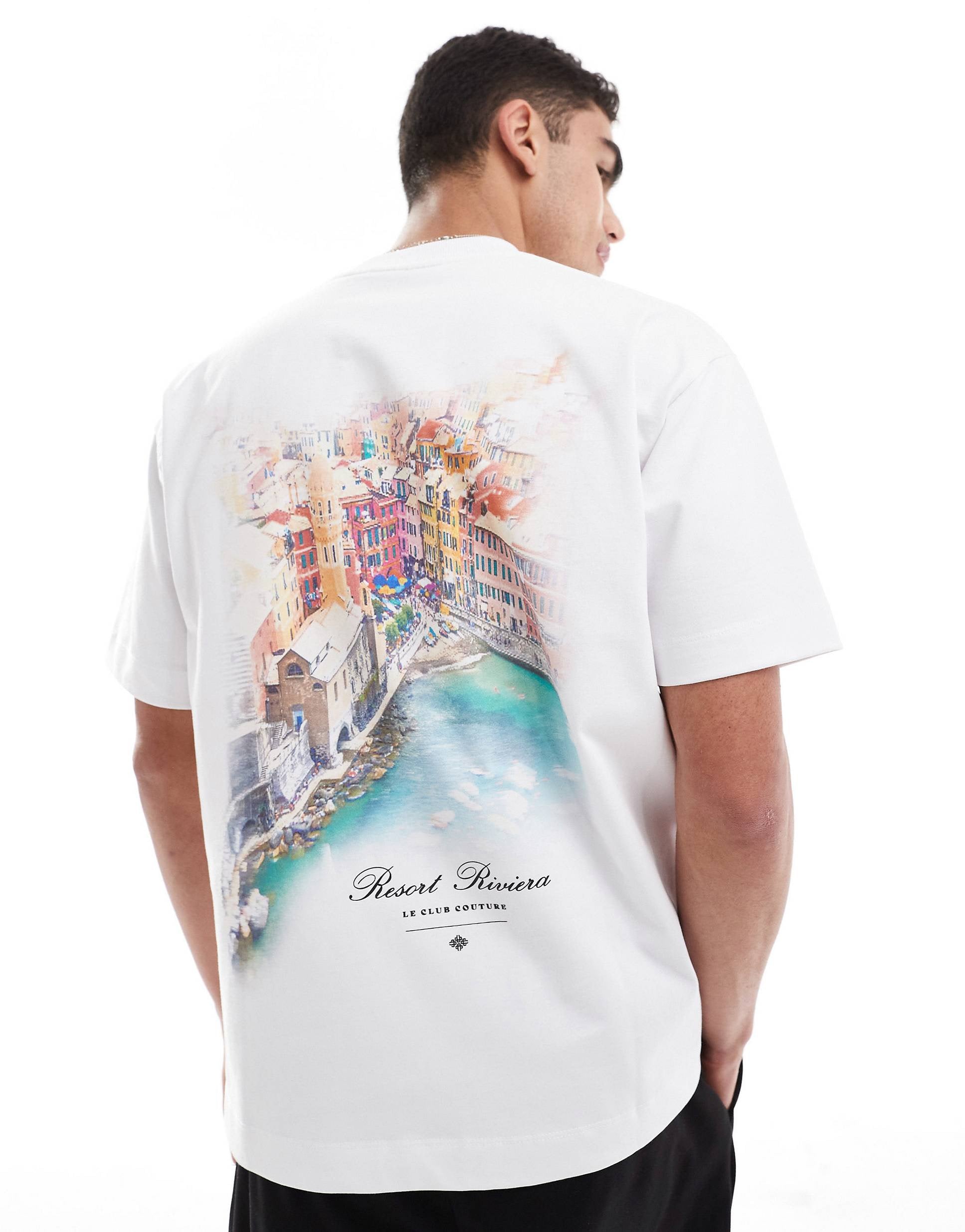 The Couture Club oversized riviera t-shirt