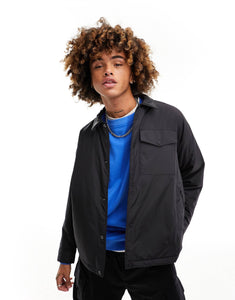 The North Face Heritage insulated coach jacket black