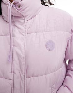 HUGO Blue falena puffer jacket pink