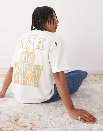 Aape by A Bathing Ape oversized fit t-shirt cream