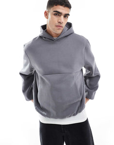 DESIGN oversized hoodie grey