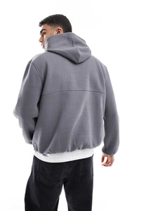 DESIGN oversized hoodie grey