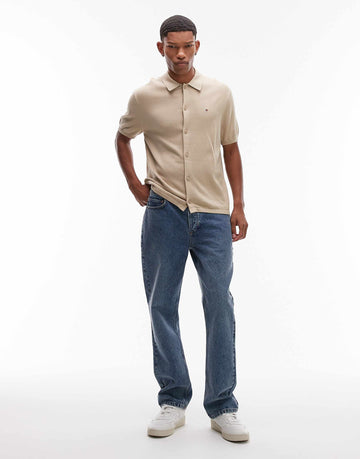 Tommy Hilfiger cotton overshirt beige