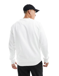 BOSS Green Salbo logo sweatshirt white