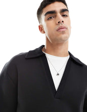 Load image into Gallery viewer, DESIGN oversized sweatshirt black