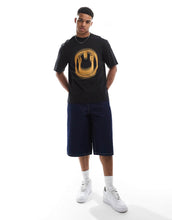 Load image into Gallery viewer, Hugo Blue Nalax graphic t-shirt black