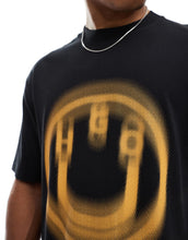 Load image into Gallery viewer, Hugo Blue Nalax graphic t-shirt black