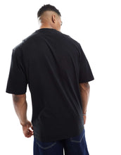 Load image into Gallery viewer, Hugo Blue Nalax graphic t-shirt black