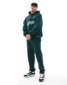 DESIGN co-ord extreme oversized hoodie green