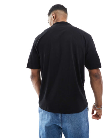 Hugo Blue Nurix t-shirt black