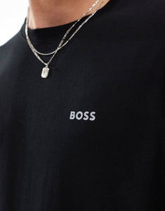 BOSS Orange Coral logo t-shirt black