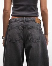 Load image into Gallery viewer, Juicy Couture straight leg diamante logo low rise jeans washed black