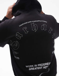 Carhartt WIP greatest hits hoodie black