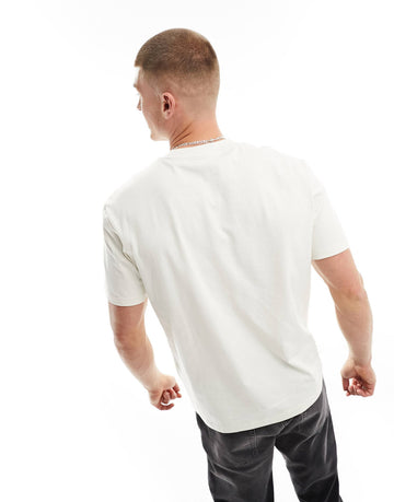 HUGO Dikino oversized fit t-shirt white