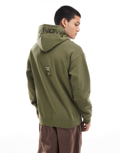 Aape By A Bathing Ape clover hoodie khaki