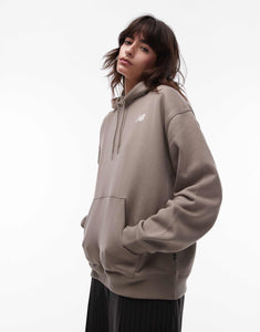 New Balance athletics club hoodie grey