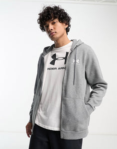 Under Armour Essential hoodie gray