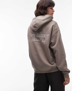 New Balance athletics club hoodie grey