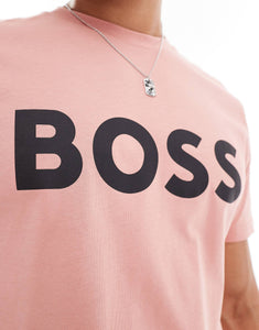 BOSS Orange Thinking t-shirt pink