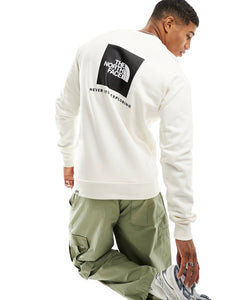 The North Face Redbox sweatshirt off white