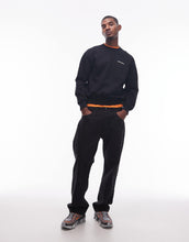 Load image into Gallery viewer, No Problemo mini logo cotton sweatshirt black