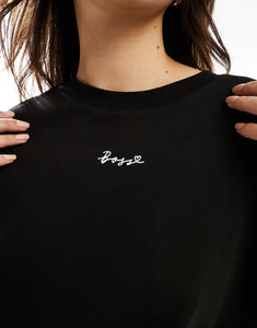 BOSS boyfriend T-shirt black