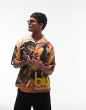 Load image into Gallery viewer, Topman short sleeve BLUR license shirt multi