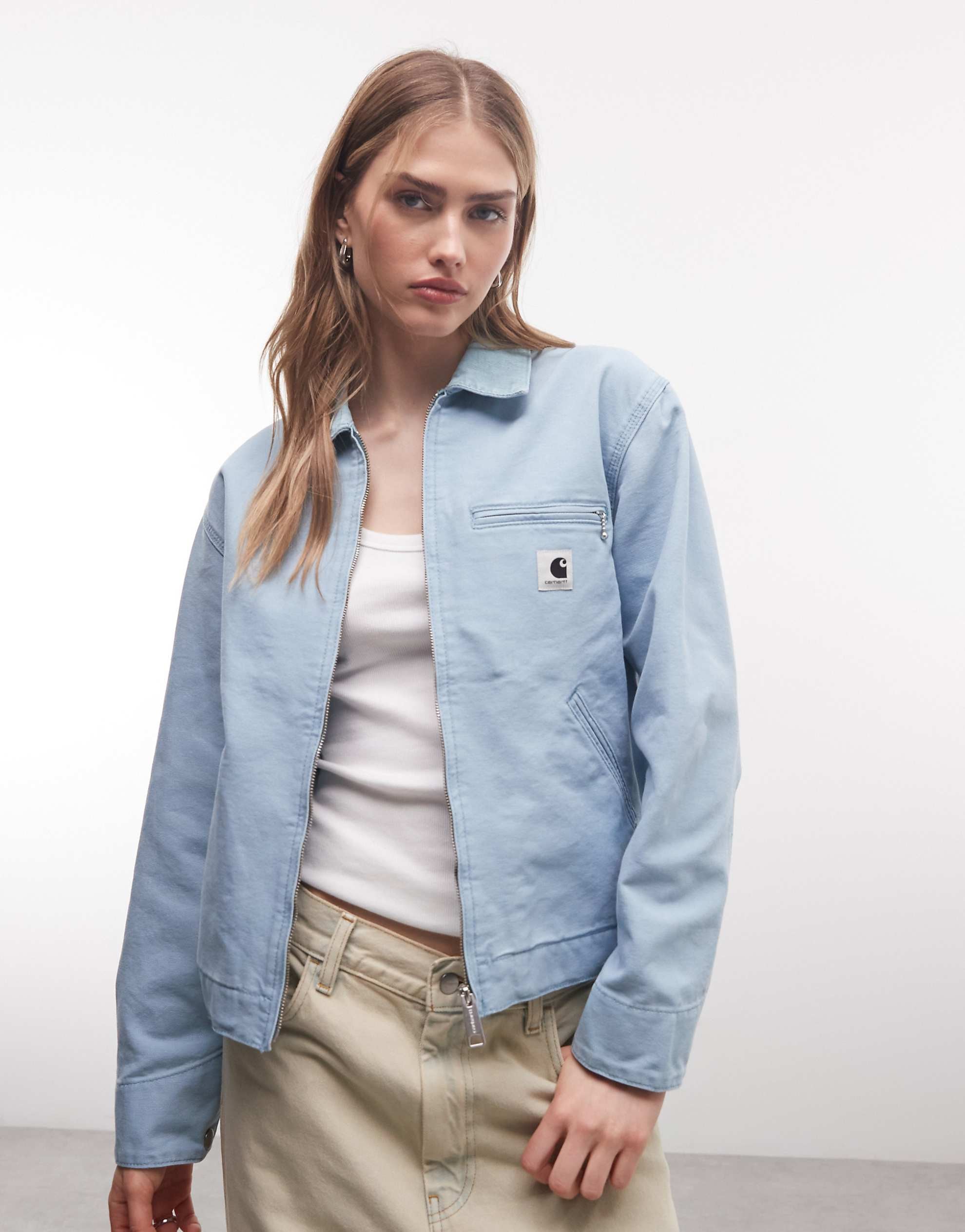 Carhartt WIP OG detroit jacket blue