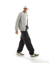 Load image into Gallery viewer, DESIGN oversized fisherman jumper light grey