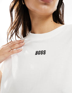 BOSS boyfriend T-Shirt white