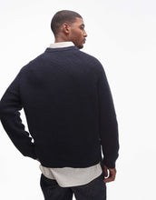 Load image into Gallery viewer, ARKET linen blend knitted sweater navy blue