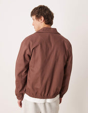 Load image into Gallery viewer, DESIGN herringbone jacket in rust