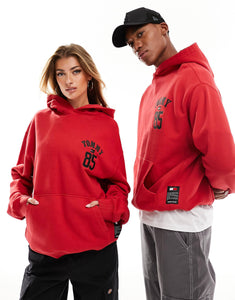 Tommy Jeans Remastered 1985 unisex hoodie red